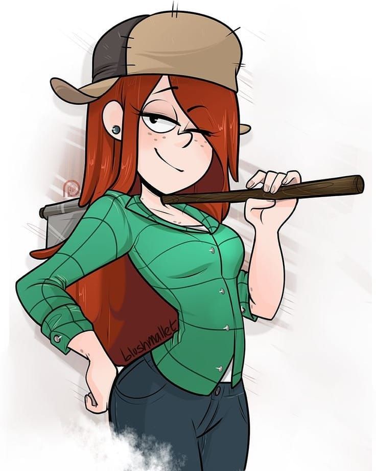 beat merah add photo sexy wendy from gravity falls