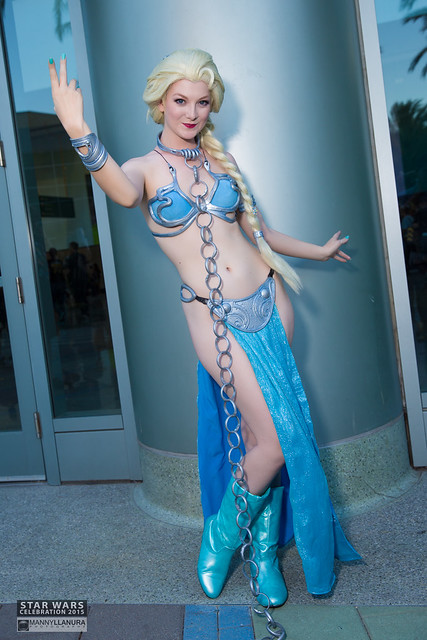 anna fred recommends slave leia elsa cosplay pic