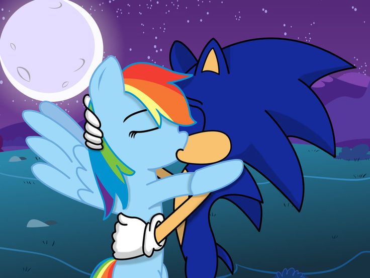 ben livings recommends Sonic Kiss Rainbow Dash