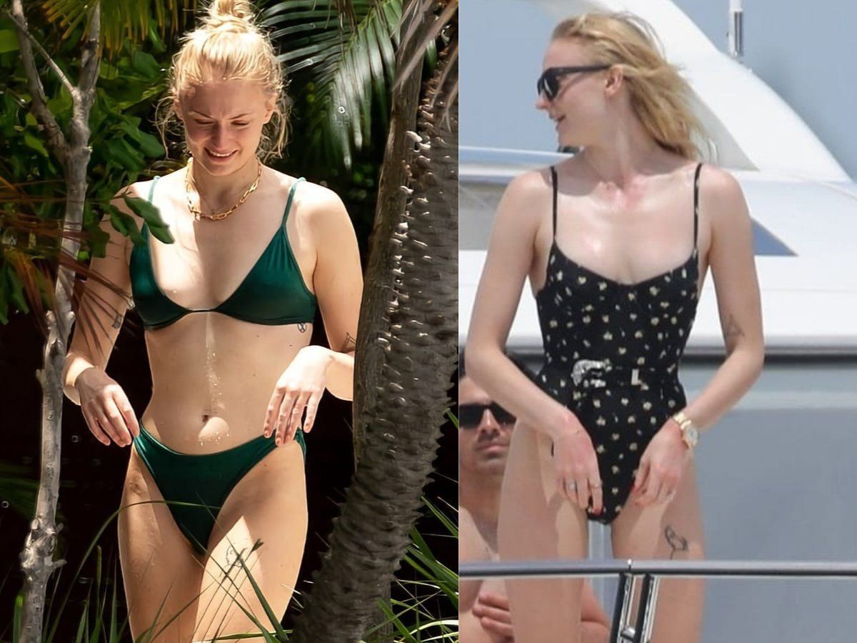 angie sylvestre share sophie turner in a bikini photos