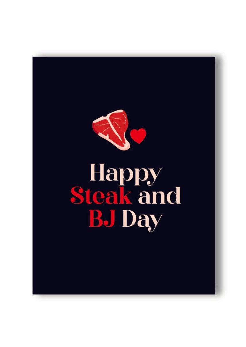 Best of Steak and bj card