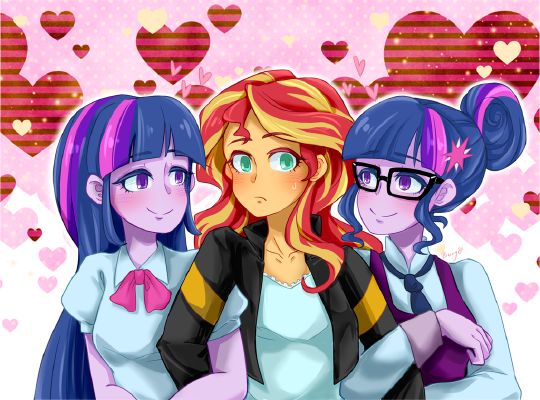 ann baxter recommends sunset shimmer x twilight sparkle pic