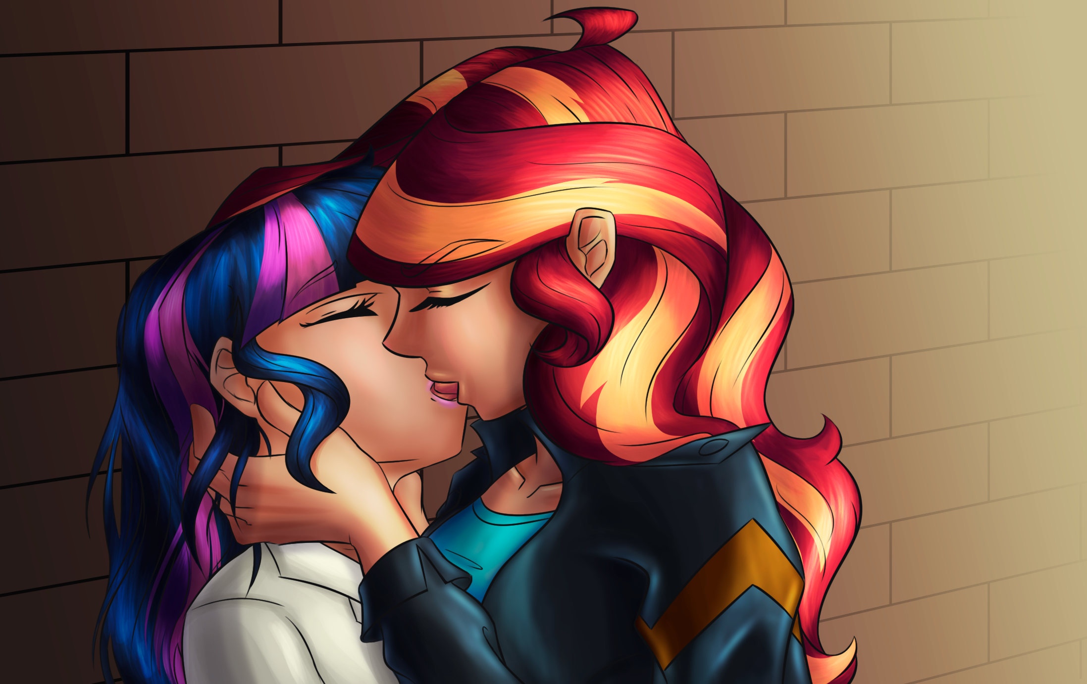 sunset shimmer x twilight sparkle