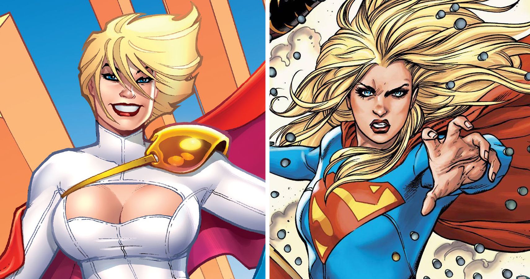 crystal mariee recommends supergirl vs powergirl pic