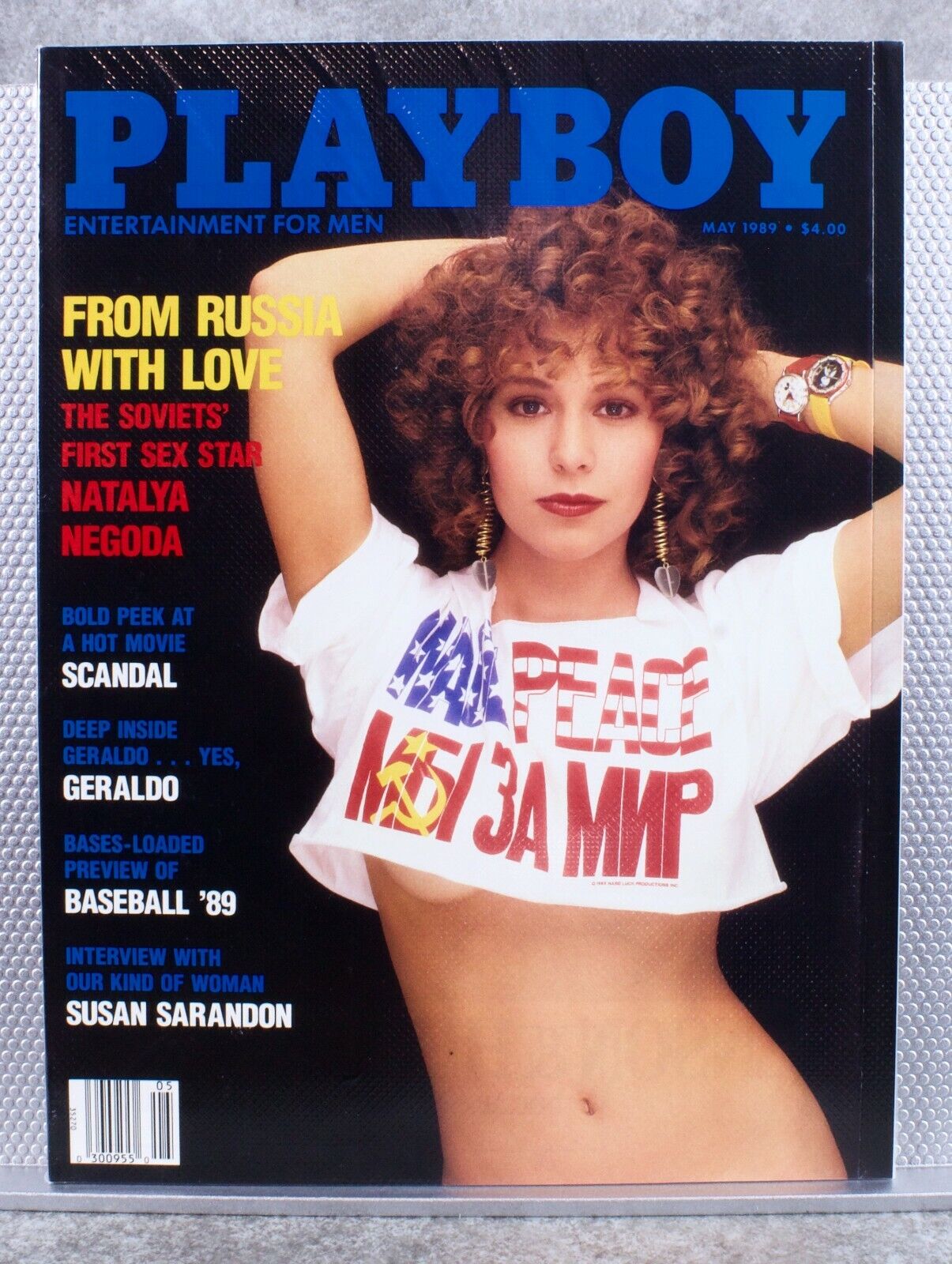 dottie fritz add susan sarandon in playboy photo