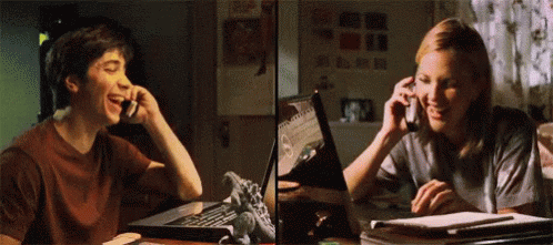 alyssa newell recommends talking on the phone gif pic