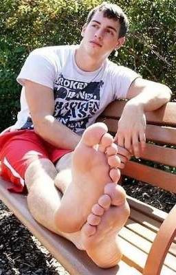 teen boy feet worship