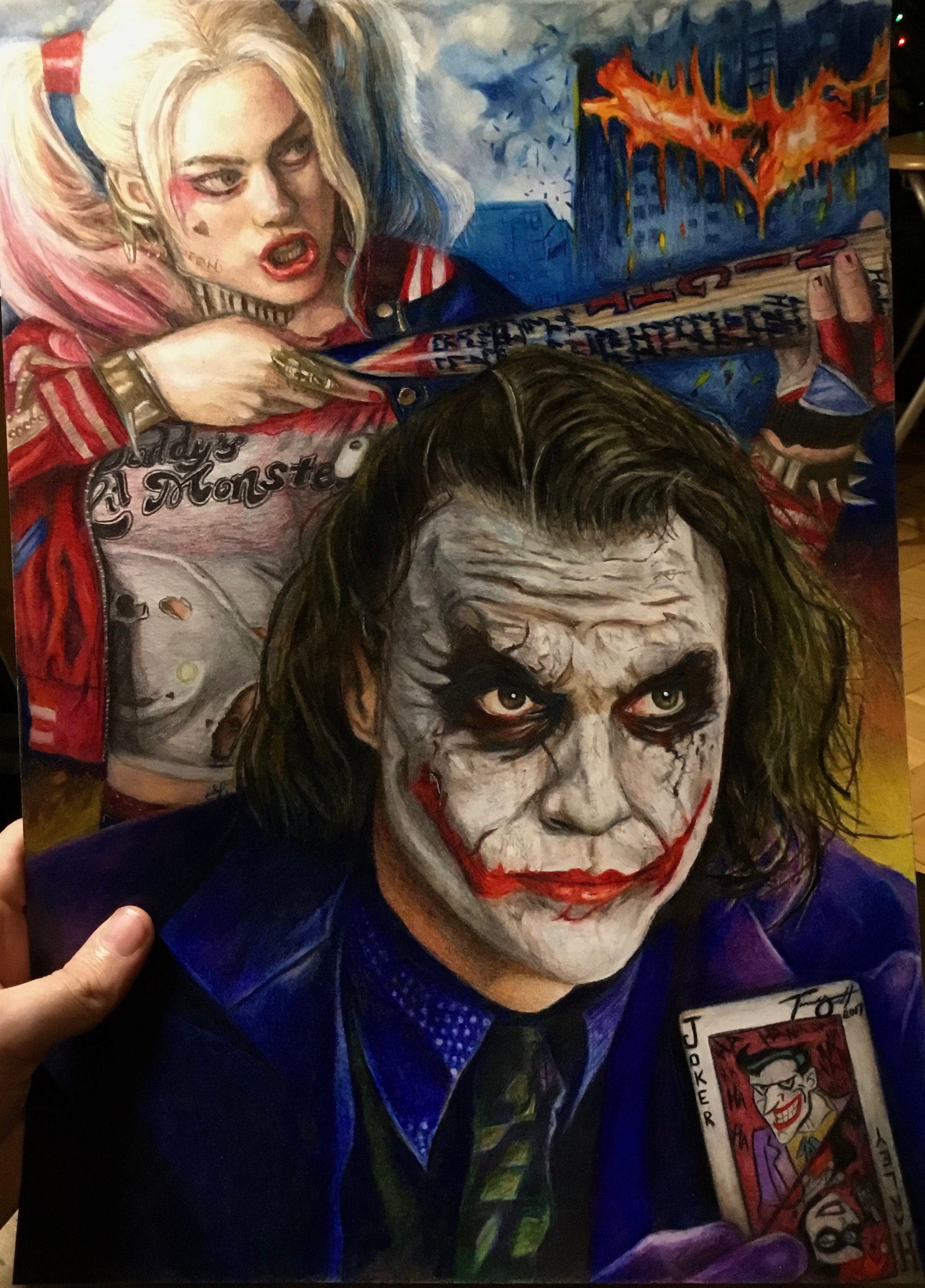aileen mann recommends the joker and harley quinn drawing pic