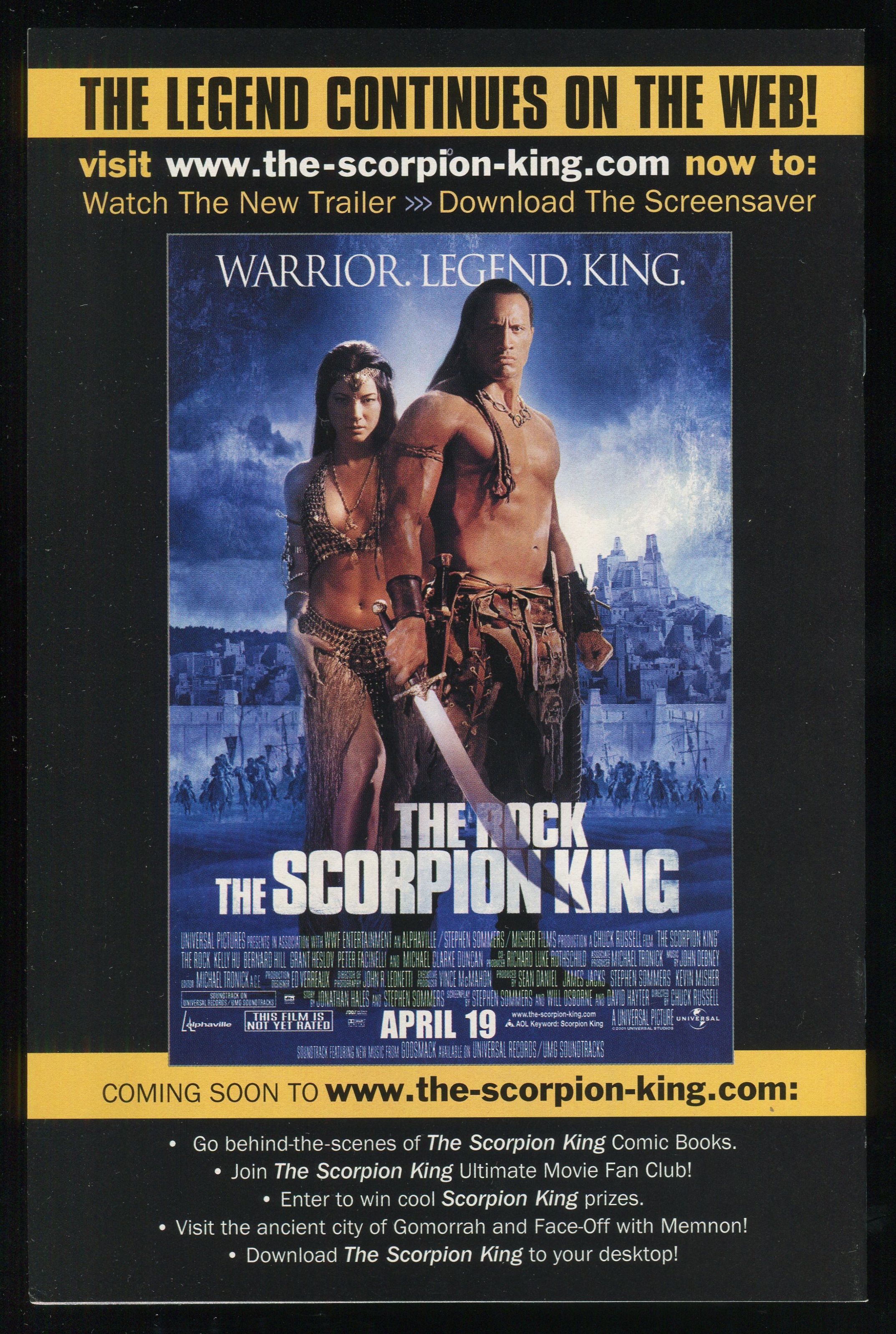 The Scorpion King Download cayenne escort