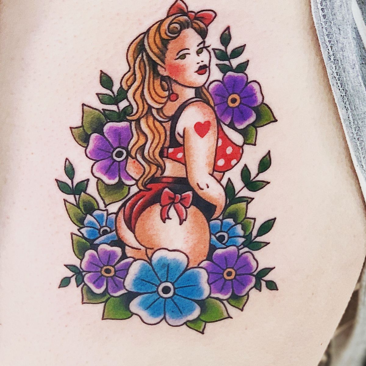 dan sides recommends thick pin up girl tattoo pic