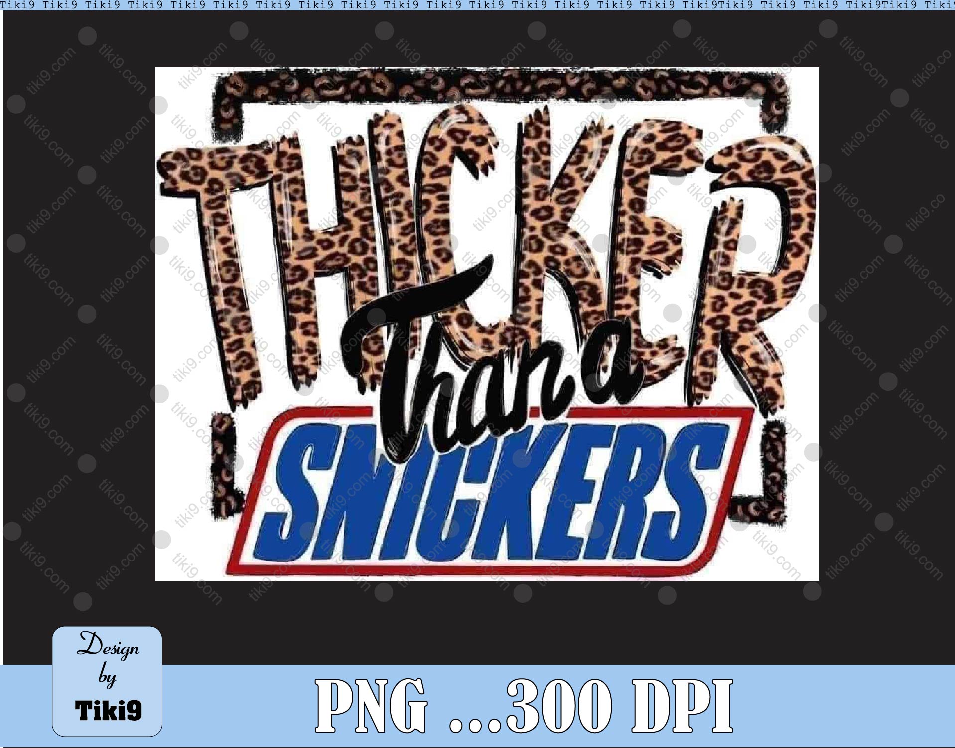 Best of Thicker than a snicker logo