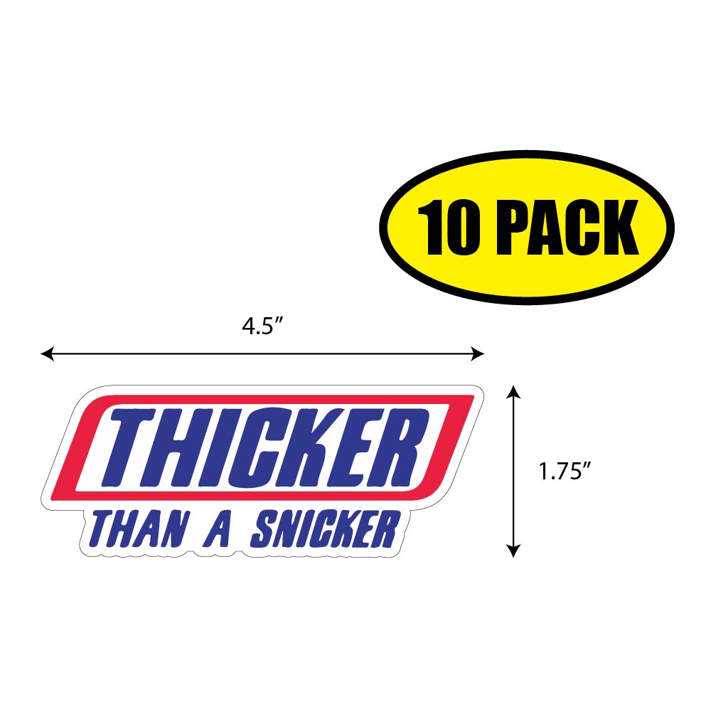 cecil apigo recommends Thicker Than A Snicker Logo