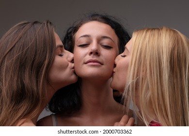 becca sweeney recommends three girls kissing video pic