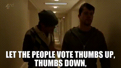 darryl press recommends thumbs up thumbs down gif pic