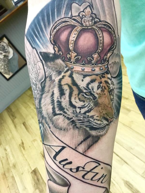 bharat koul recommends tiger with wings tattoo pic