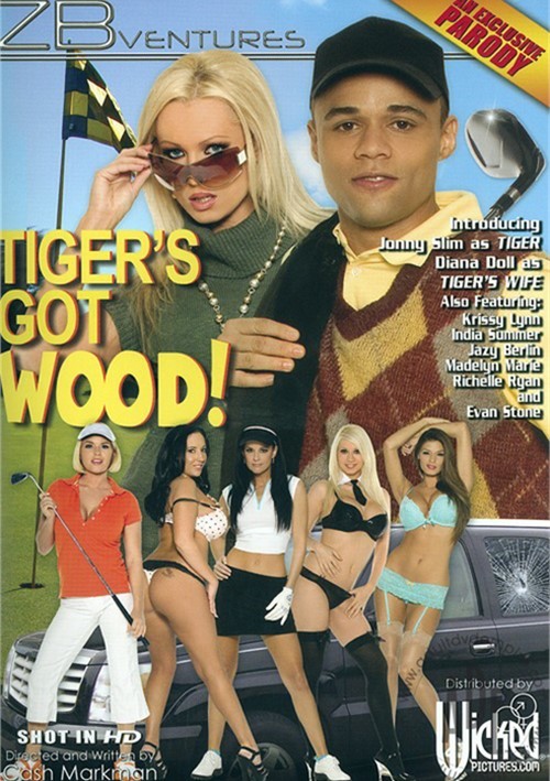 tiger woods porn parody