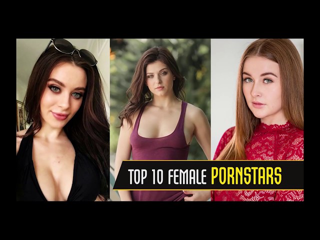 Best of Top 10 pornstars of 2018