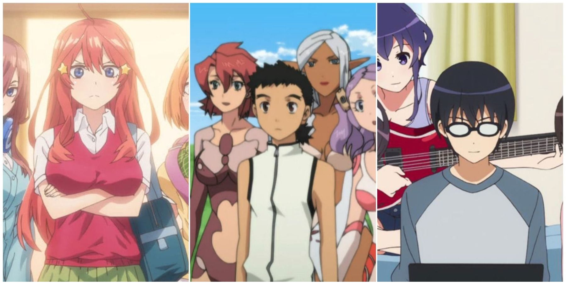 ana pimenta recommends Top Ten Ecchi Harem Anime