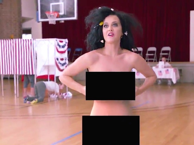 topless katy perry