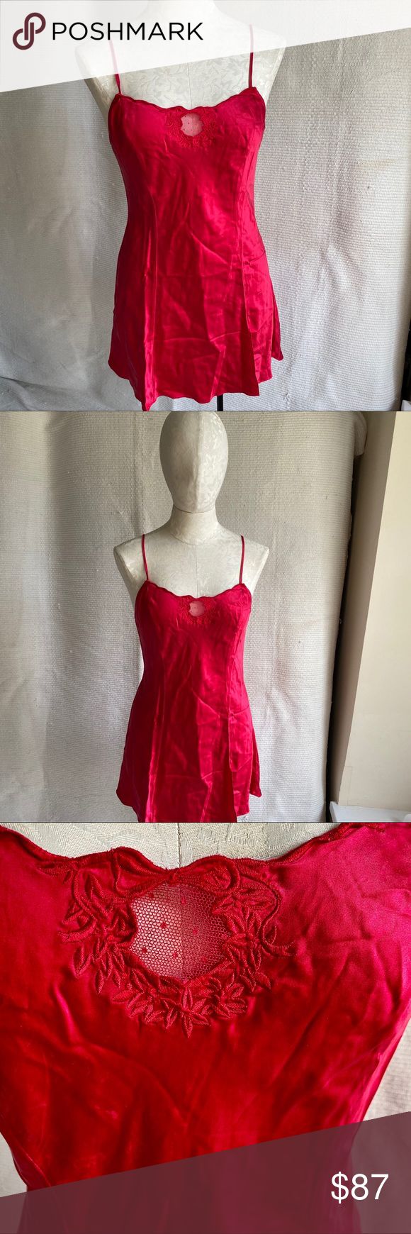 djuno orig add photo victoria secret vintage slip dress