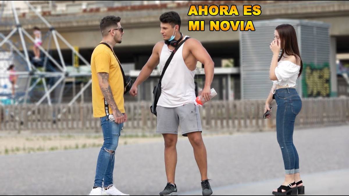 videos de bromas en la calle