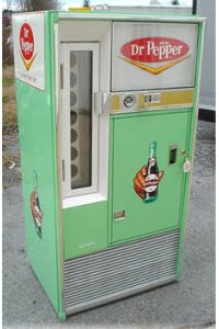 vintage dr pepper machine