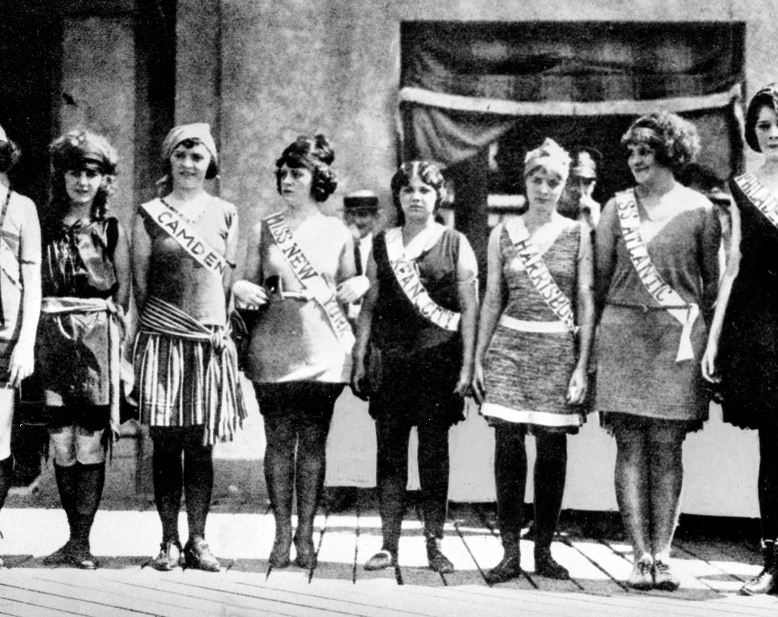 vintage nude pageant