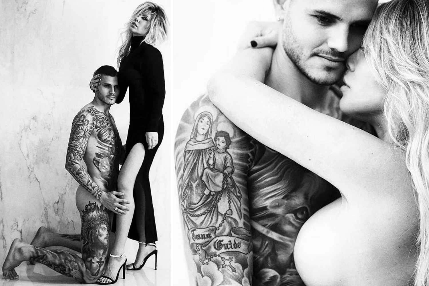 Wanda Icardi Nude strip bar