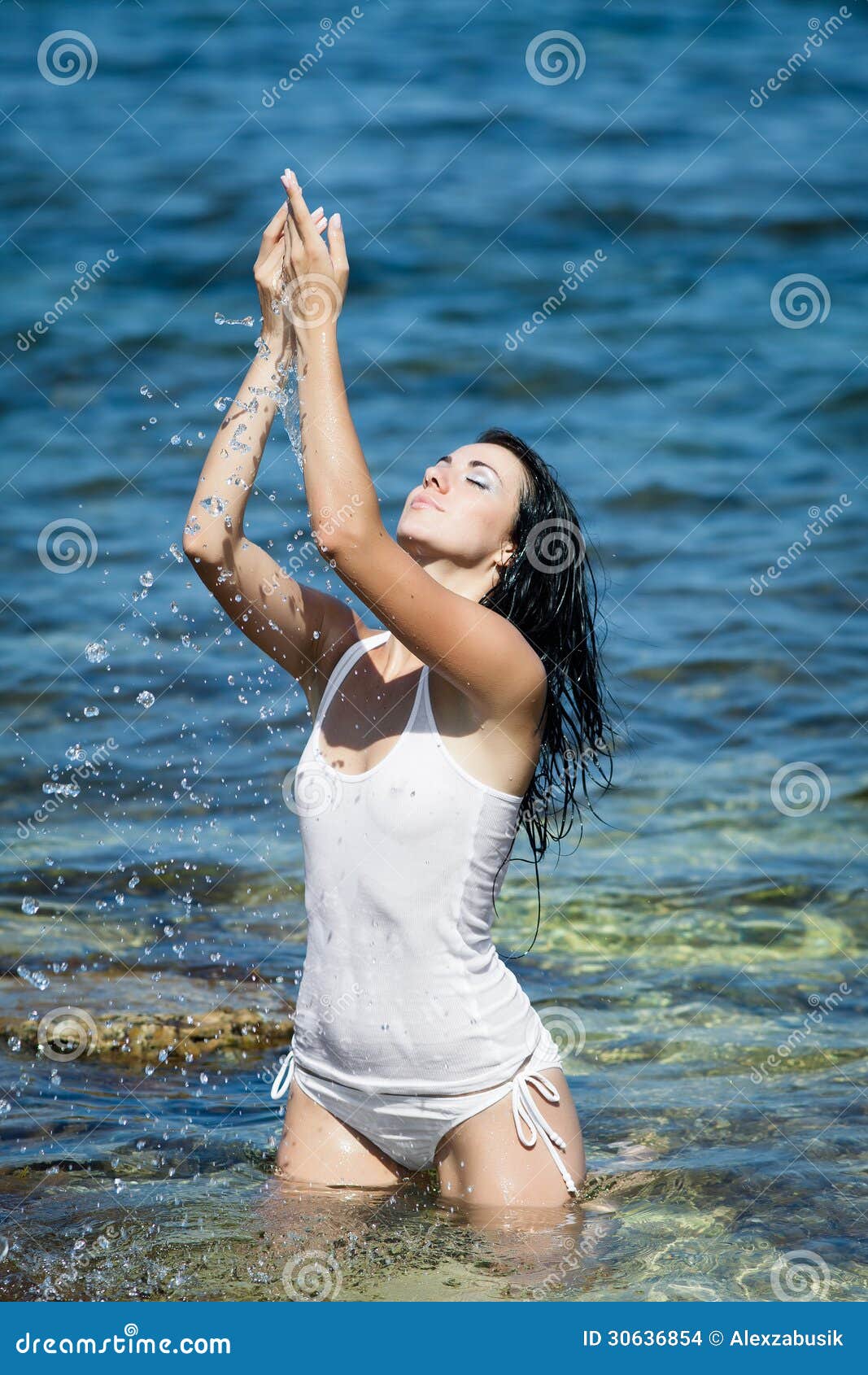 david copperfield recommends Wet White Tank Top