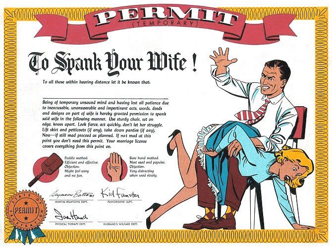 dave haak recommends Wife Spanking Pictures