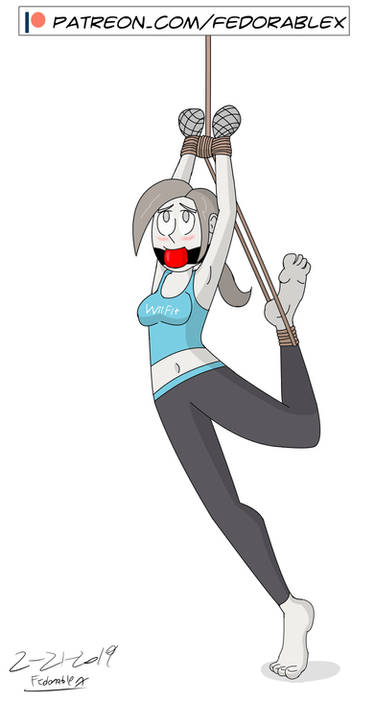 deanne ross recommends wii fit trainer tied up pic