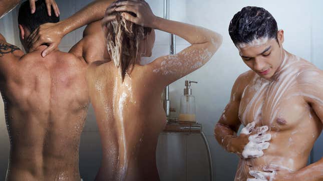 dexter espinosa recommends women showering with men pic