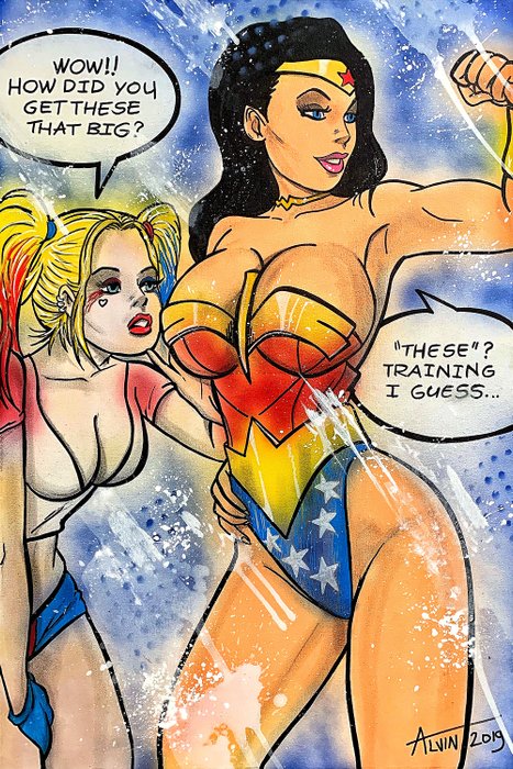 arefe rad recommends wonder woman huge tits pic