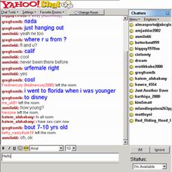 yahoo sex chat room