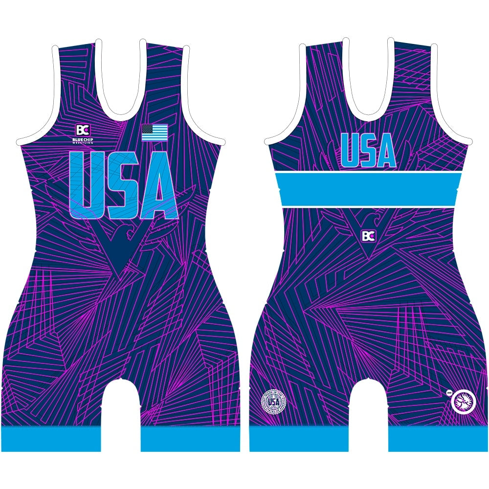 youth girl wrestling singlets